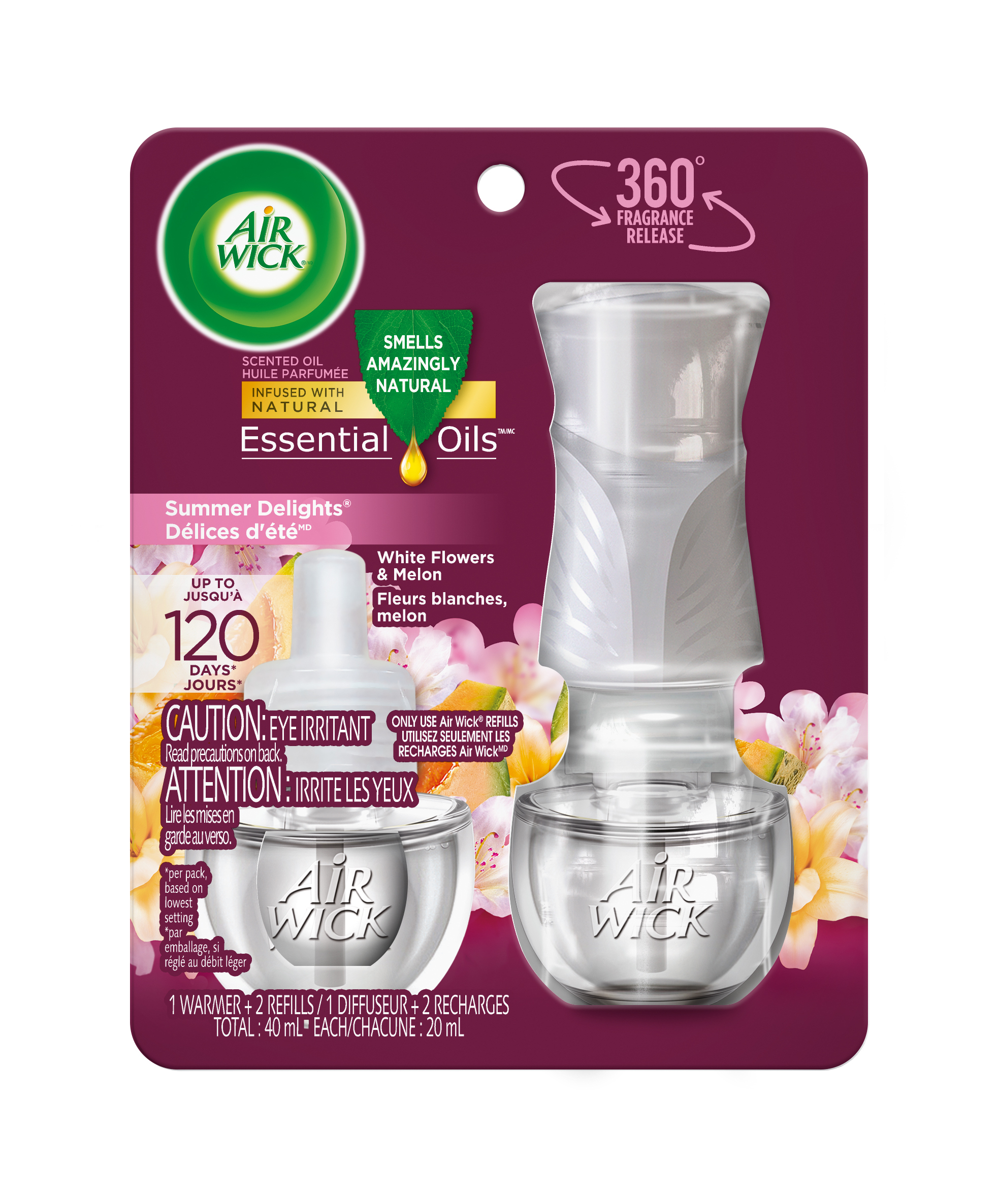AIR WICK® Scented Oil - Summer Delights - Kit (Canada) (Discontinued)